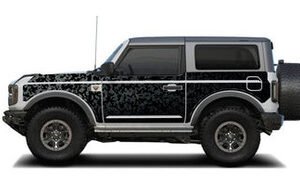 MEK Trail Armor Bronco 2 Door - Ghost Camo Black