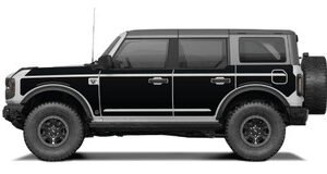 MEK Trail Armor Bronco 2 Door - Matte Black