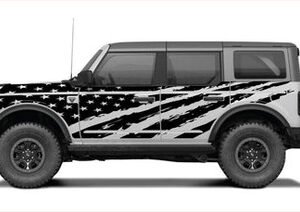 MEK Trail Armor Bronco 2 Door - America in Black