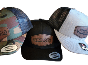BroncBuster Leather Patch Hat