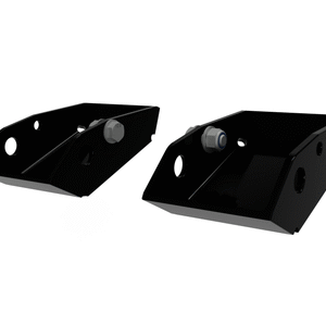 BroncBuster Rear Shock Skids - Shadow Black