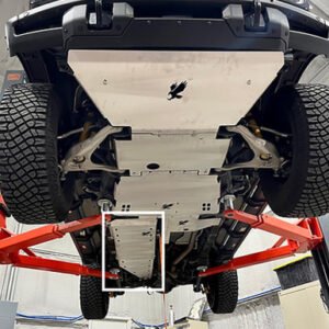Fuel Tank Skid Plate - 1/4" Bare Aluminum