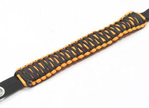 Paracord Grab Handles - Cyber Orange